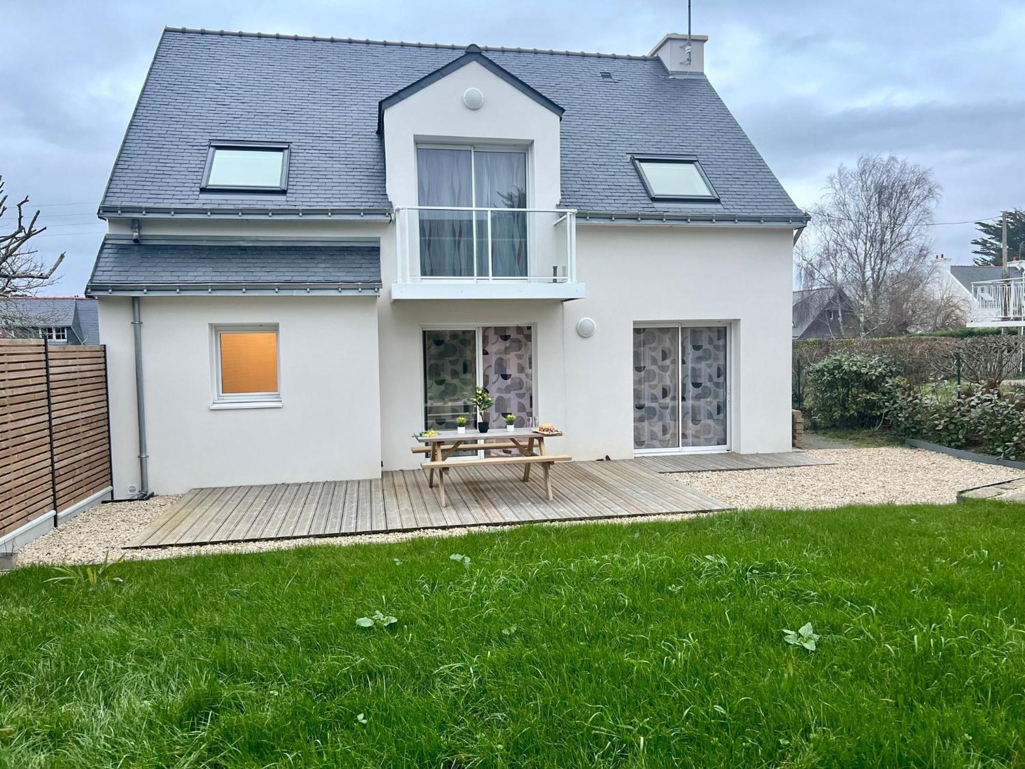 Le Belaven, Neuf, Cosy, Terrasse, Jardin, Kerfany Plage, 1 A 6 Pers Moelan-sur-Mer Exterior photo