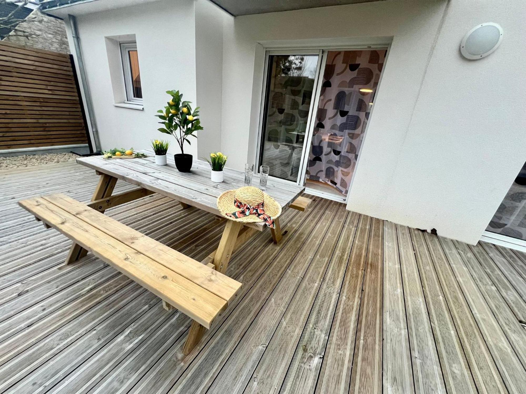 Le Belaven, Neuf, Cosy, Terrasse, Jardin, Kerfany Plage, 1 A 6 Pers Moelan-sur-Mer Exterior photo